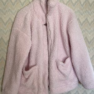 Pink Sherpa jacket